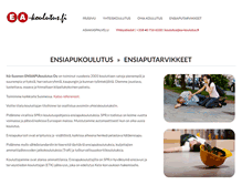 Tablet Screenshot of ea-koulutus.fi